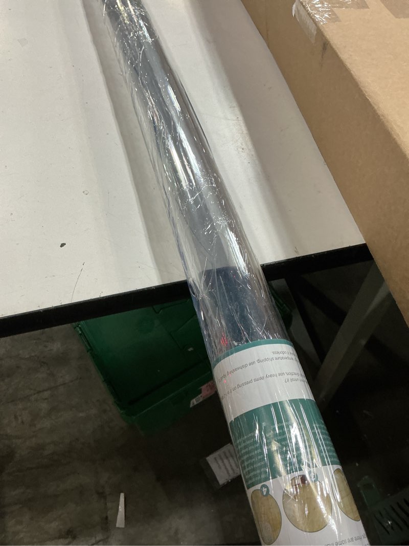 Condition photo showing Good Condition for vicwe clear round table protector 48 inch,1.5mm clear round table cover protector, plastic table cover, pvc rounds table pad for coffee table, dining room tables round clear 1.5mm dia. 48 inches