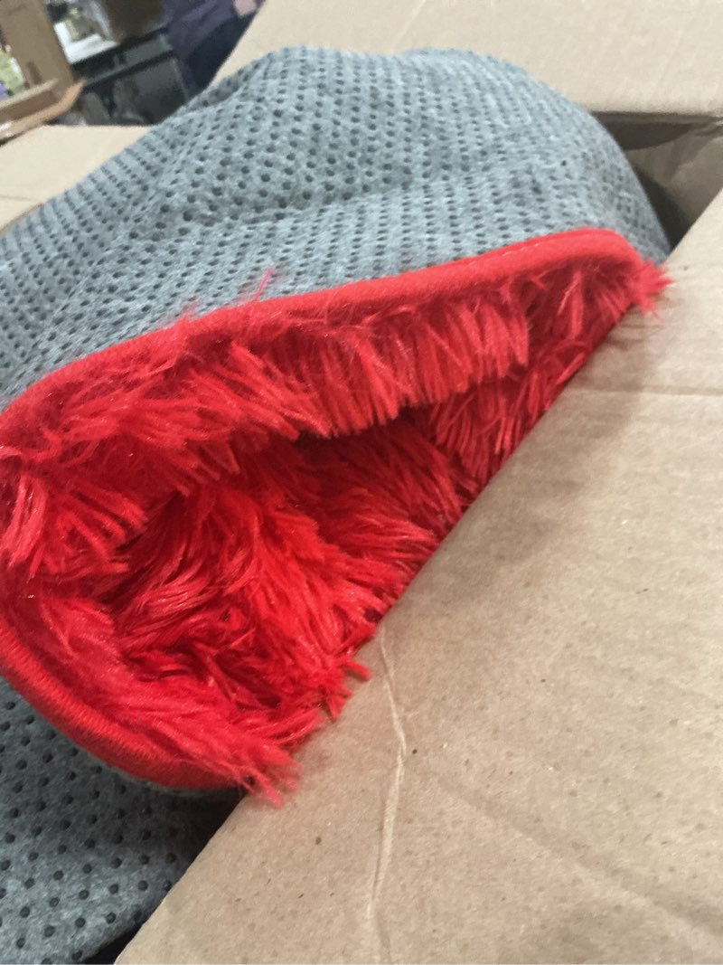 Condition photo showing As Is for Large 9x12 Area Rugs for Living Room, Soft Shag Thick Fluffy Rug for Bedroom, Non Slip Plush Fuzzy C