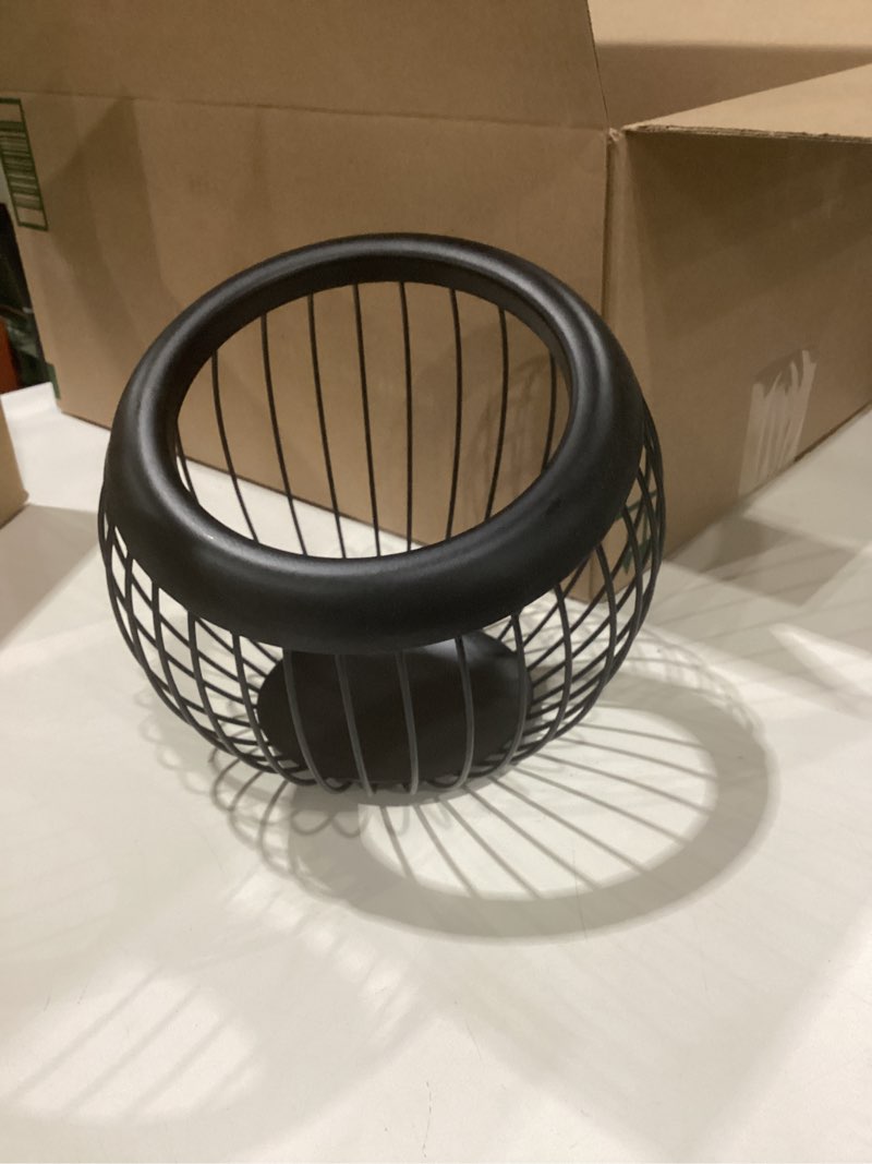 Condition photo showing Good Condition for Coffee Pod Holder,K Cup Holders for Counter,Coffee Bar Accessories & Decor,Large Capacity Keurig K-cup Organizer, Nespresso Vertuo Station Organizer,Metal Pods Storage (Black)