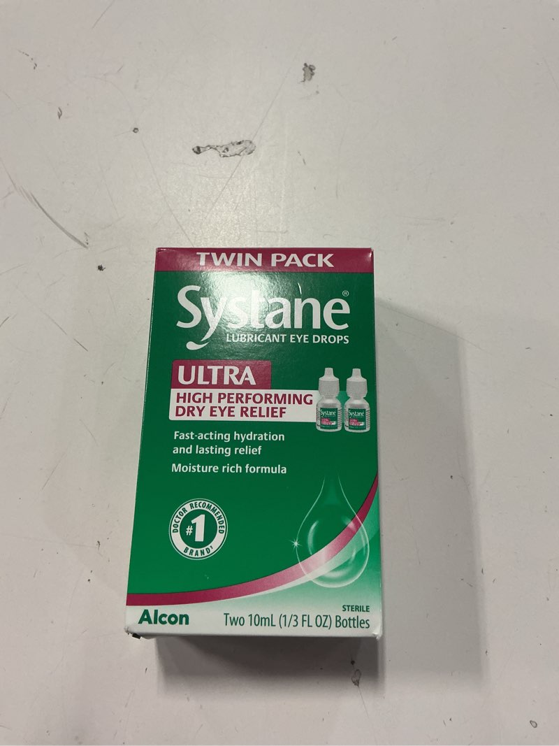 Condition photo showing New/Like New for ( EXP 03/2028 ) Systane Ultra Lubricant Eye Drops - 2ct