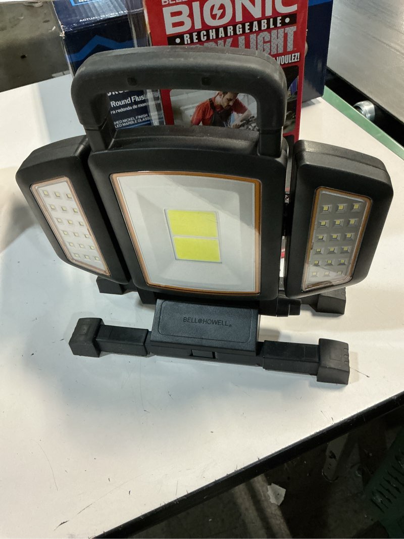 Condition photo showing Good Condition for Bell+Howell Work Light Portable Rechargeable Work Lights1500 Lumens As Seen On TV