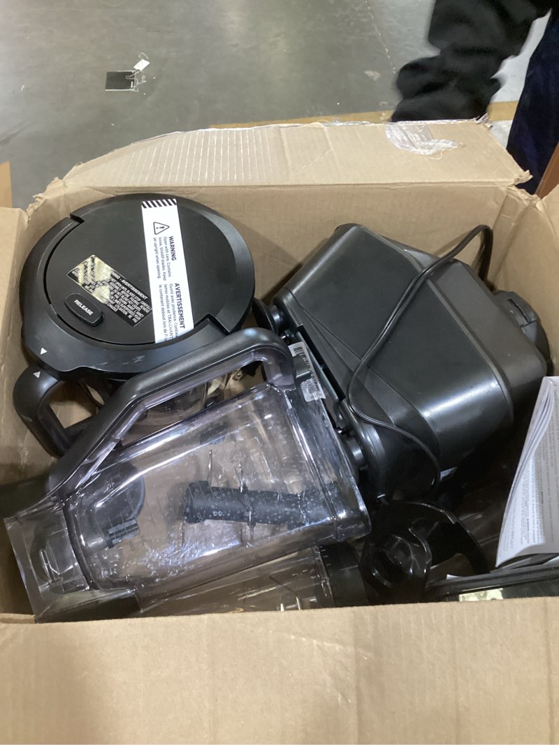 Condition photo showing As Is for Ninja Kitchen System | 8-Cup Food Processor Bowl & 72 oz. Blender All-in-One | With (2) 16 oz. To-Go Cups | For Smoothies, Ice Crushing, Dough & More | 1500 Watt | Black | BL770 Pitcher + Bowl + (2) 16-oz. Cups