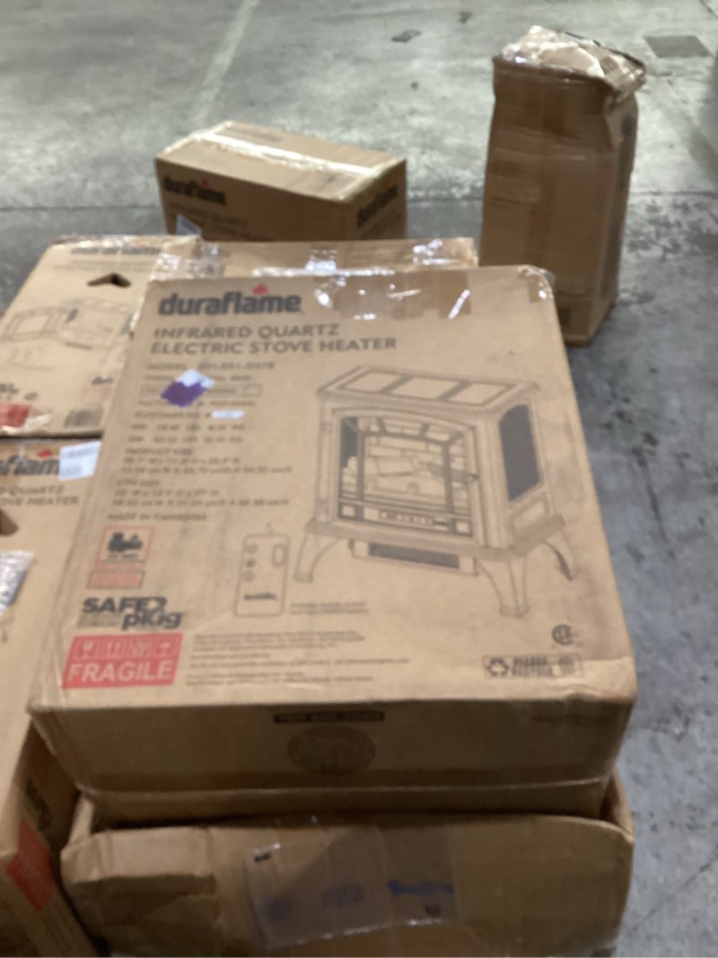 Condition photo showing New/Like New for duraflame Infrared Quartz Electric Stove Heater - DFI-591-22 - Taupe