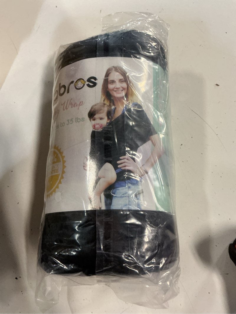 Condition photo showing New/Like New for acrabros baby wrap carrier,hands free baby carrier sling,lightweight,breathable,softness,perfect for newborn infants and babies shower gift,black