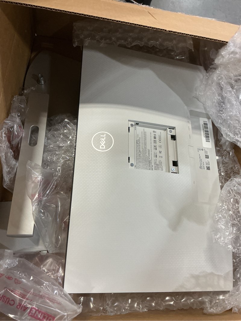 Condition photo showing As Is for (INCOMPLETE) Dell S2722DC Monitor - 27-inch WQHD (2560x1440) 75Hz 4Ms Display, AMD FreeSync, Built in Speaker, USB Type-C Connectivity, Height/Pivot/Swivel/Tilt Adjust - Platinum Silver 27 Inches S2722DC USB-C