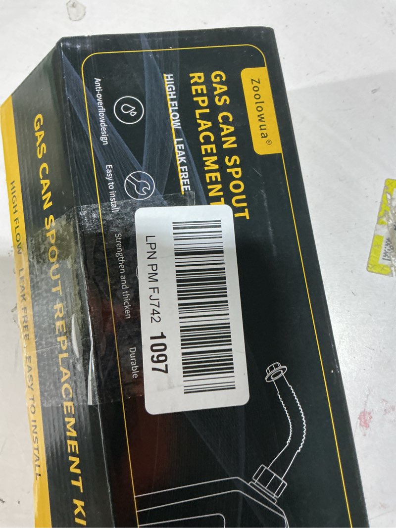 Condition photo showing Good Condition for Gas Can Spout Replacement Kit, Gas Can Nozzle Replacement (2 Kit-White) All gaskets are installed and ready to use upon receipt. For 1/2/5/10 gallon gas can. Easy and convenient to use 2 Kit White