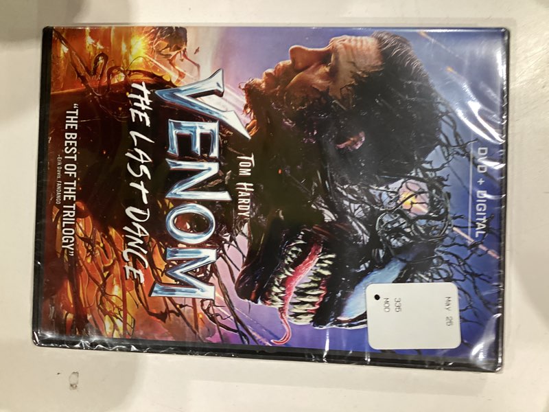 Condition photo showing Good Condition for venom: the last dance (dvd + digital copy)