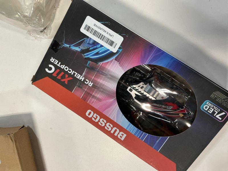 Condition photo showing New/Like New for RC Helicopter, Remote Control Helicopter for Kids with 30Mins Flight(2 Batteries), 7+1 LED Light Modes, Altitude Hold, RC Toys for Boys Girls Red