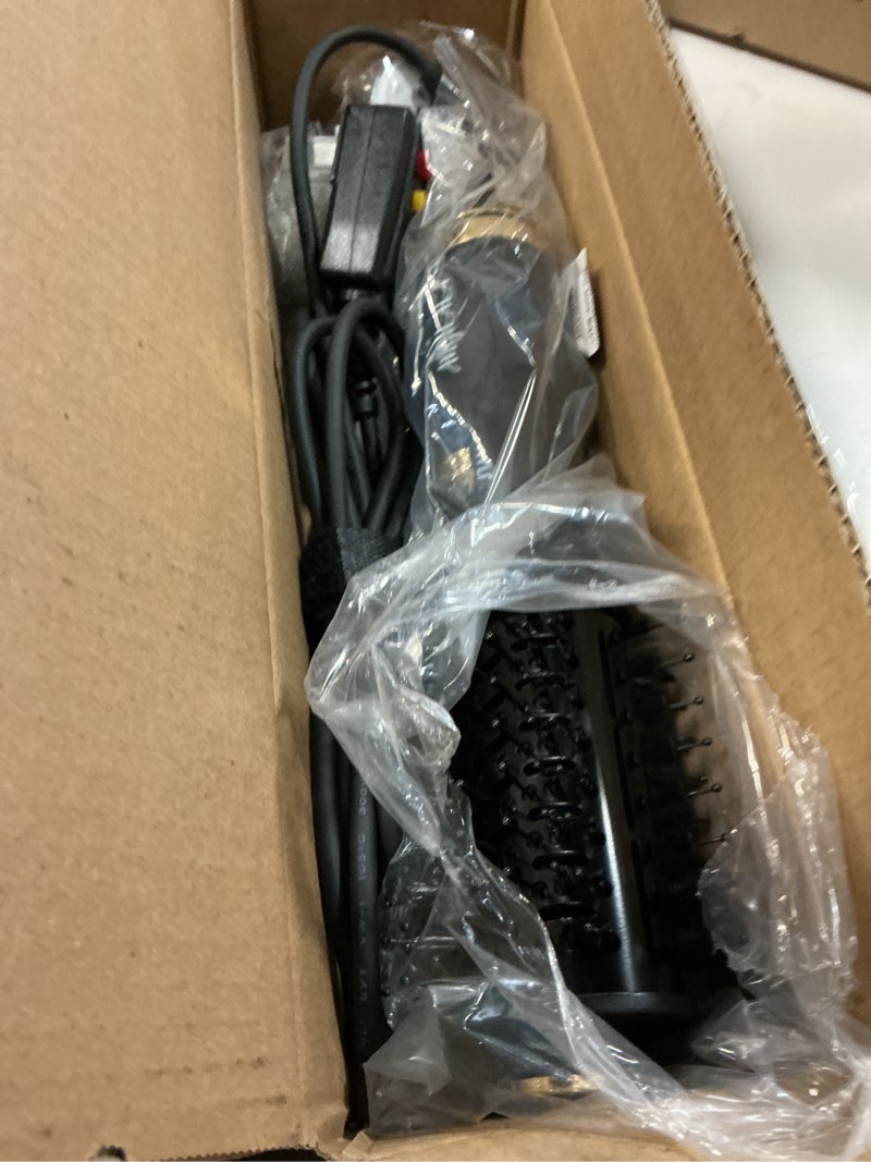 Condition photo showing Good Condition for dual voltage(100~250v) mini hair dryer brush with european plug adapter for international travel, europe travel essentials for women black mini size