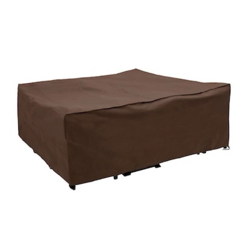 Style Selections Premium Brown Polyester Patio Furniture Cover For Cover all