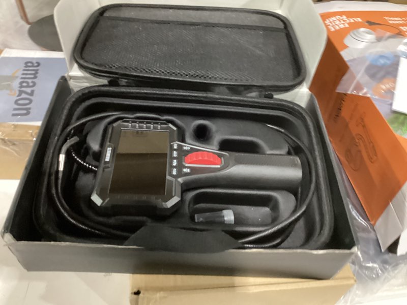 Condition photo showing Good Condition for Two-Way Articulating Borescope Camera with Light, 0.25in Slim Probe, Industrial Endoscope Inspection Camera with Light, 5.3FT Flexible Snake Scope for Automotive, HVAC and Aircraft Mechanics