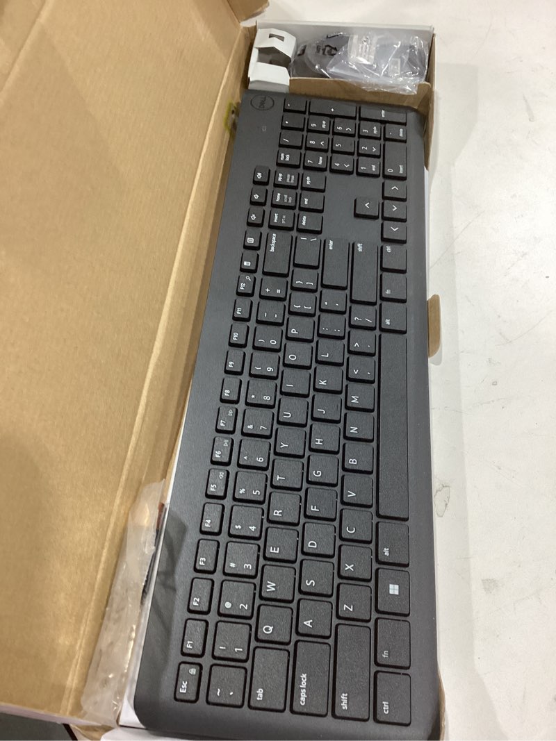 Condition photo showing New/Like New for Dell KM3322W Wireless Keyboard and Mouse Combo, Black, 2.4GHz
