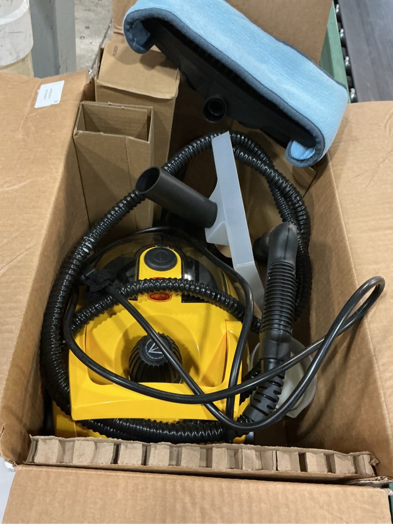 Condition photo showing As Is for wagner 915e multi-purpose on-demand steam corded cleaner and wallpaper remover