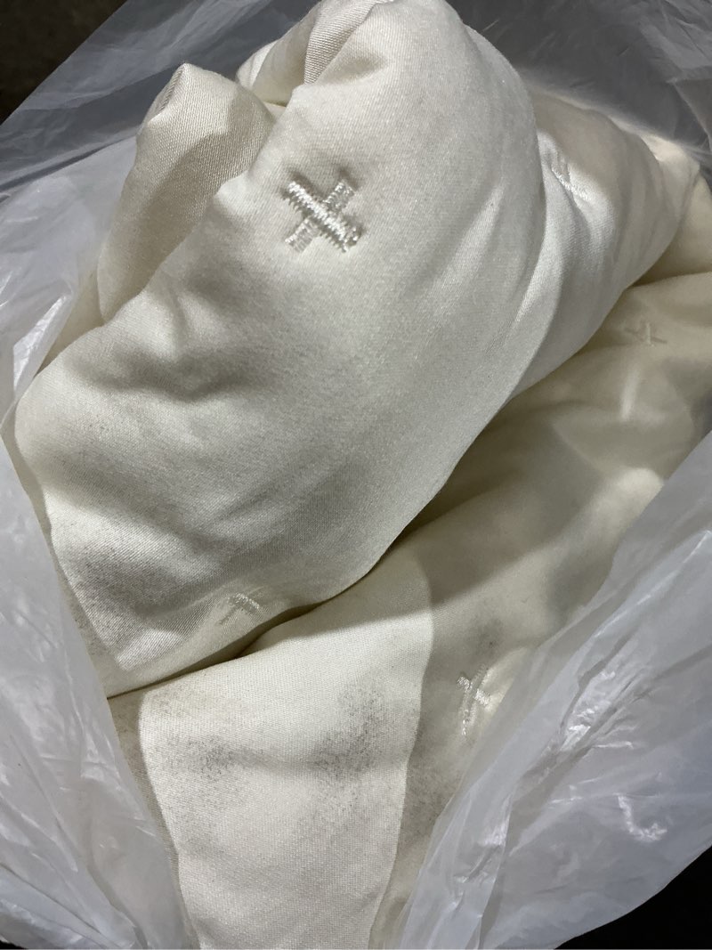 Condition photo showing Good Condition for bamboo dream quilt, king/calking, ivory