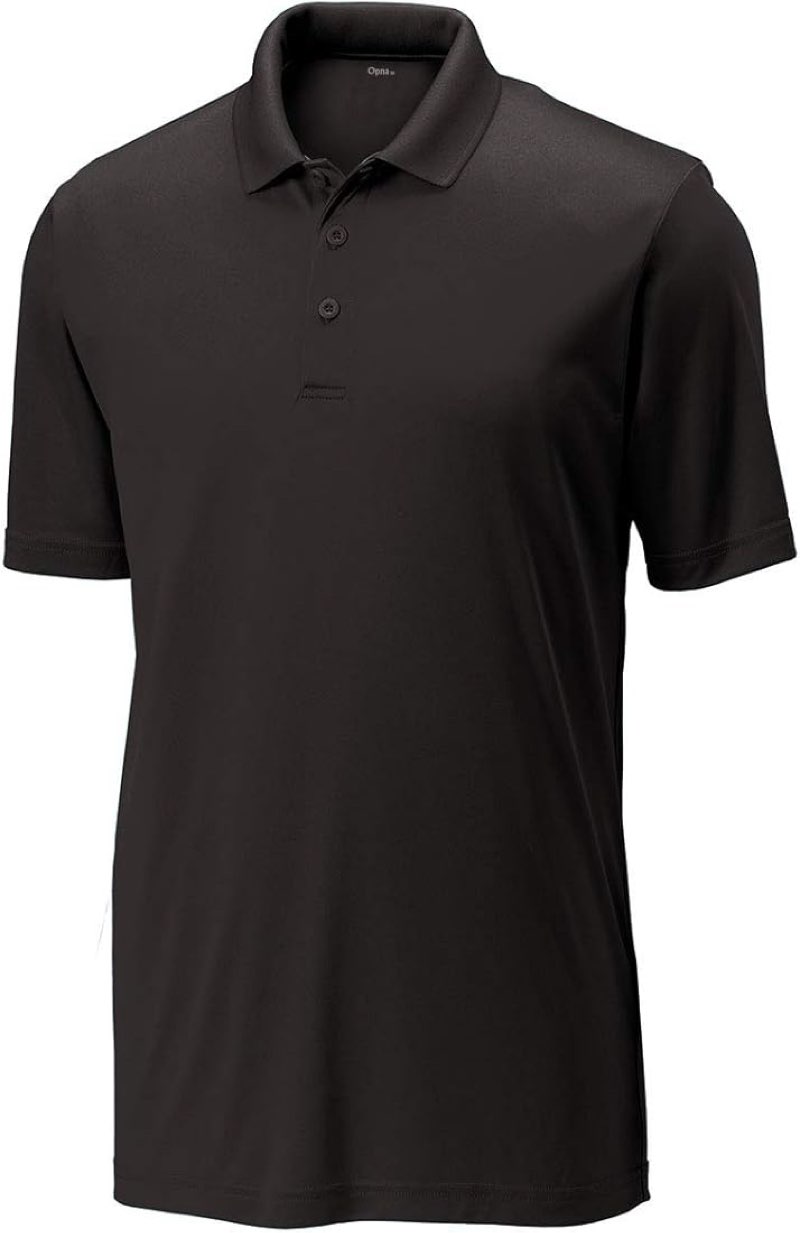 Opna Mens Dry-Fit Golf Polo Shirts Graphite  2108 GRAPHI-2LT