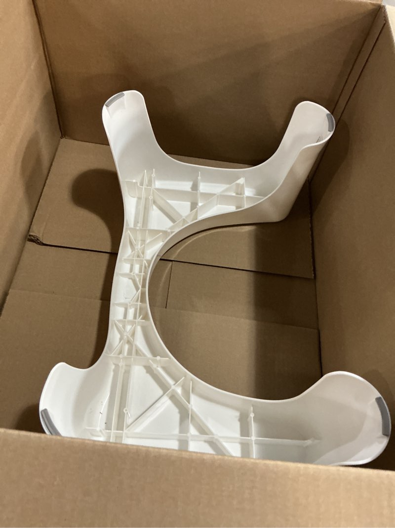 Condition photo showing Good Condition for squatty potty simple curve bathroom toilet stool 7" white