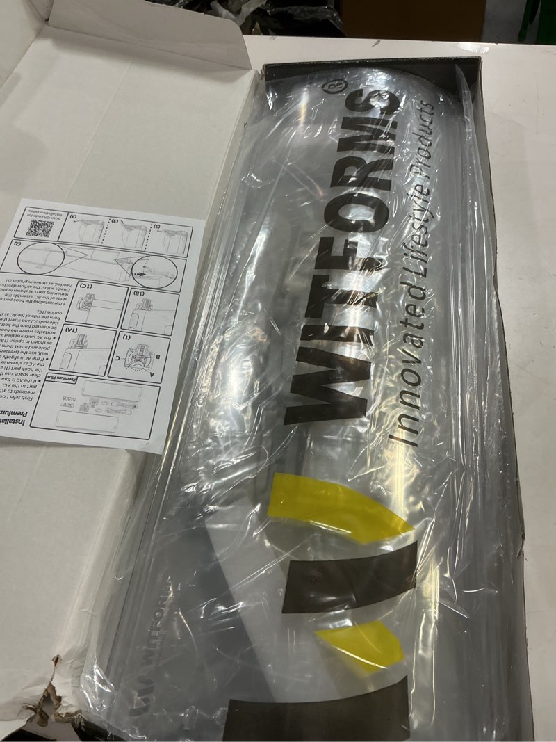 Condition photo showing Good Condition for witforms premium plus - adjustable ac air deflector - 360° rotatable - extends 24" to 43" length - fits most standard split air conditioners - transparent design - measure before purchase