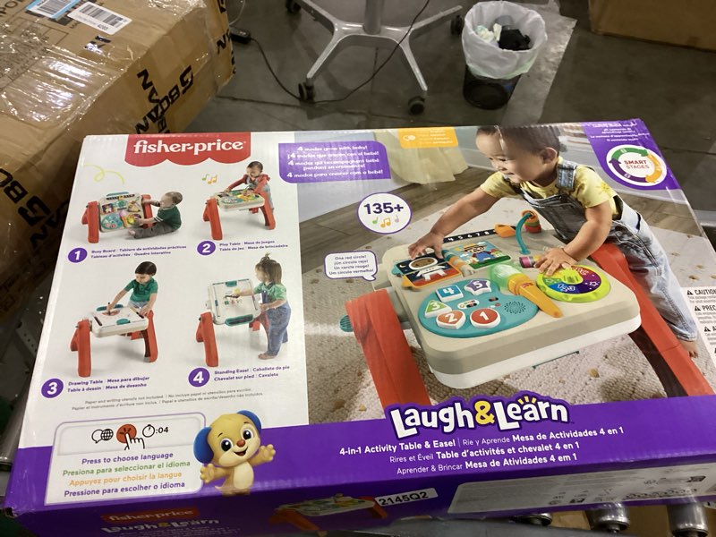 Fisher-price 4-in-1 activity table