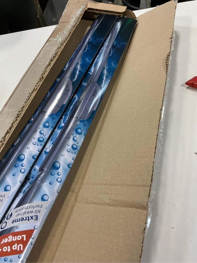 Condition photo showing As Is for BOSCH 26A16A ICON Beam Wiper Blades - Driver and Passenger Side - Set of 2 Blades (26A & 16A) 2-Pack ICON Combo Pack (Front)