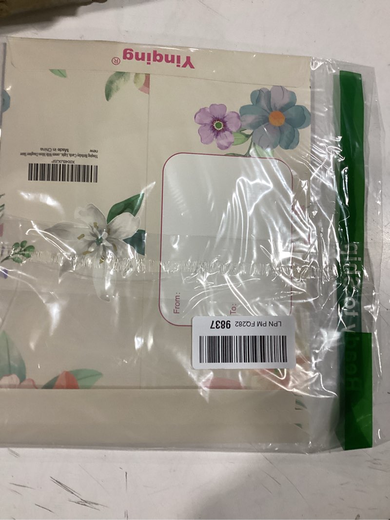 Condition photo showing Good Condition for Birthday Cards, Light and Music Happy Birthday Card, Lily and Butterflies, 10 Inch Life Sized Forever Flower Bouquet 3D Pop Up Birthday Gift Card for Women Wife Mom Daughter Sister
