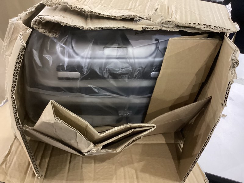 Condition photo showing Good Condition for DELSEY Paris Titanium Hardside Expandable Luggage with Spinner Wheels, Silver, Carry-On 19 Inch Carry-On 19 Inch Silver