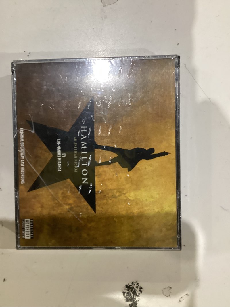 Condition photo showing New/Like New for hamilton original broadway cast recording (explicit version)