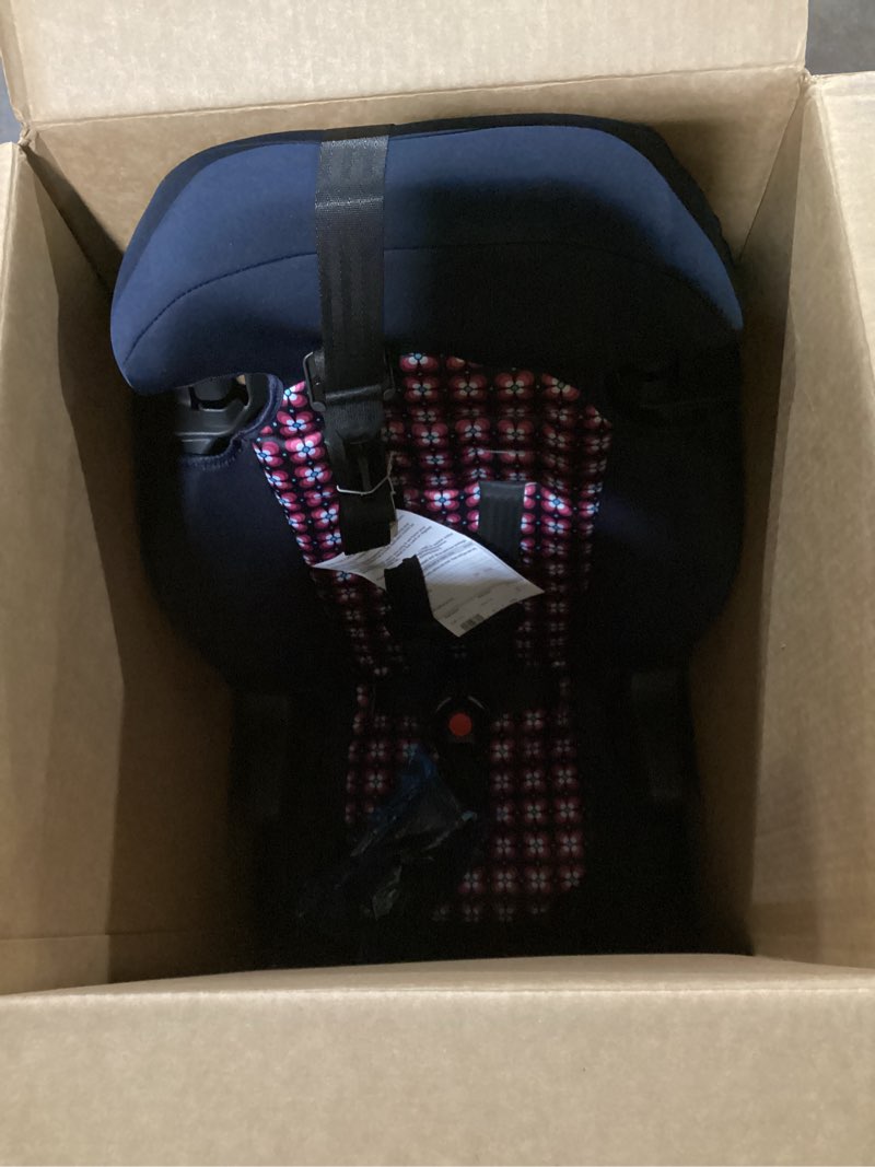 Condition photo showing New/Like New for cosco kids finale dx 2-in-1 booster car seat, forward facing toddler car seat (40-65 lbs) and belt positioning high back booster (40-100 lbs), (simular) pink flowers