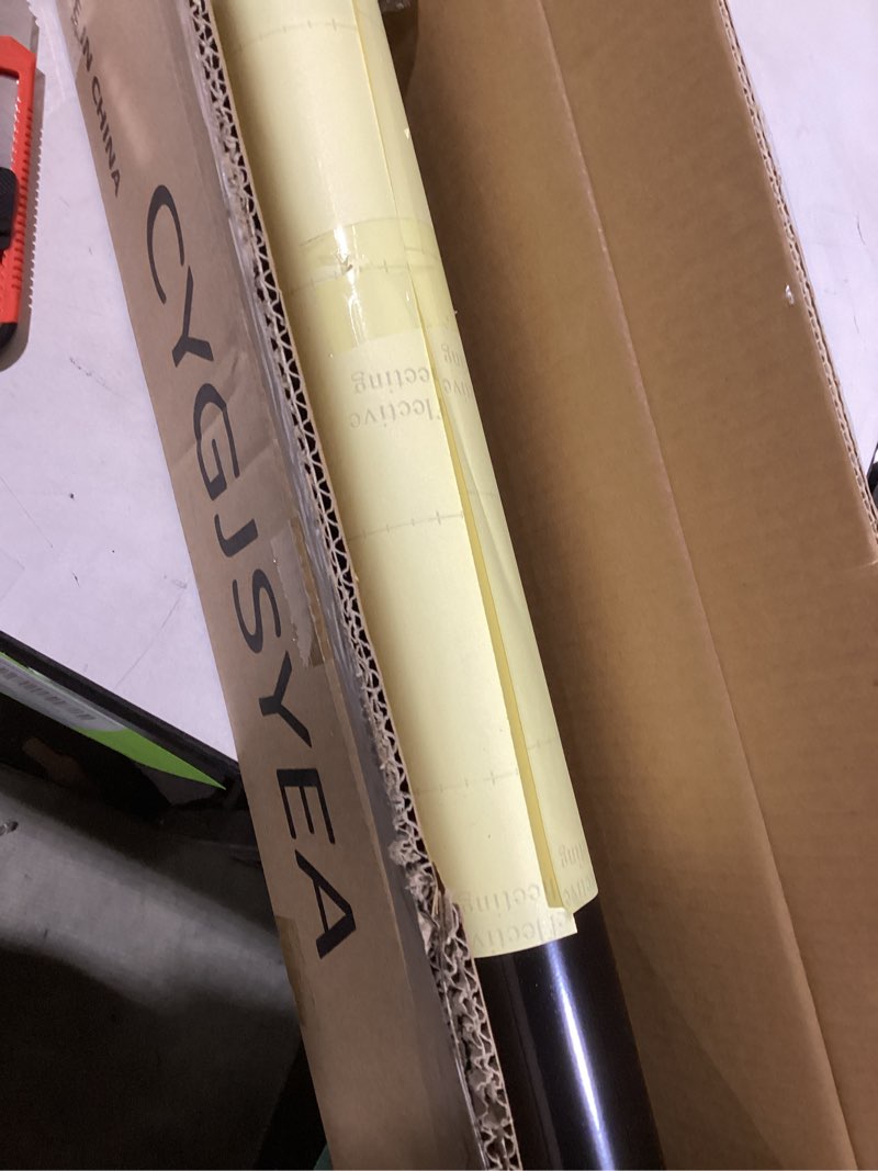 Condition photo showing Good Condition for Safety Bollard with Anchor Bolts - 30" x 3" Parking Barrier Post with Reflective Tape for Construction and Traffic-Sensitive Areas, 1-Pack 30inx3in