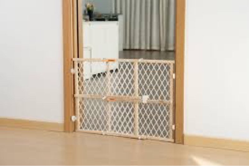 Assorted indoor gates baby and pets