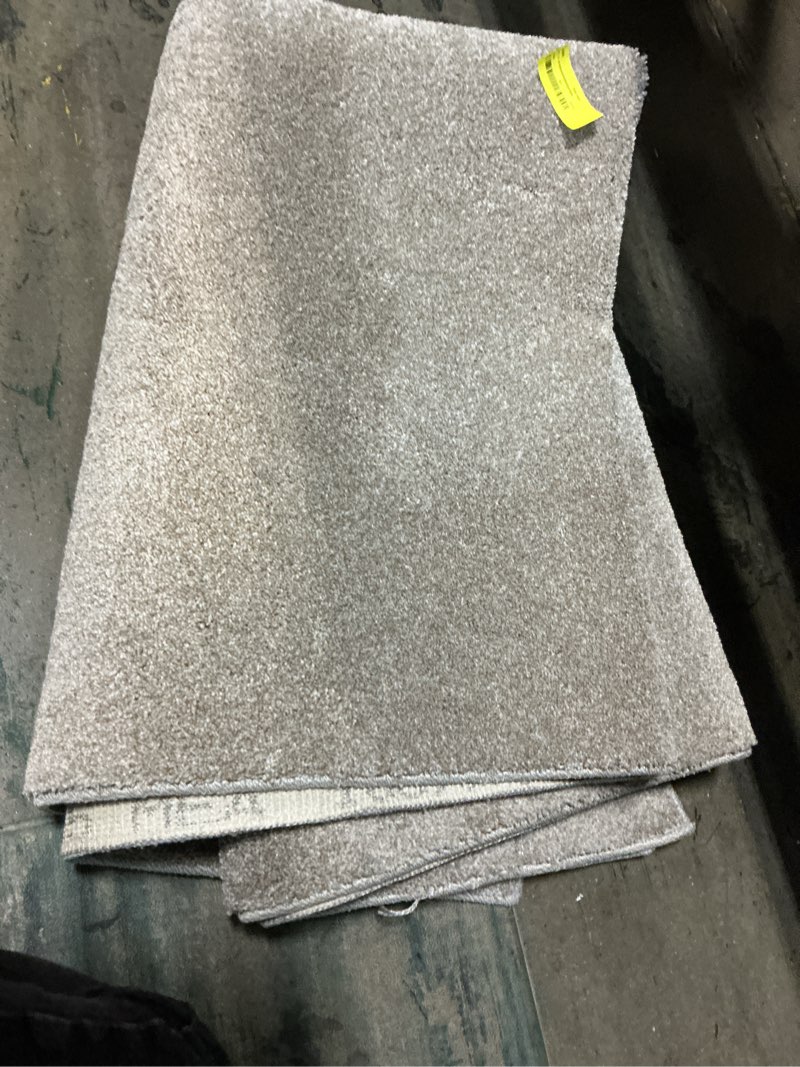 Condition photo showing As Is for misento henry carpeting, sold by the metre, flooring for private use, can be cut to size and easy to install, beige, 400 x 300 cm