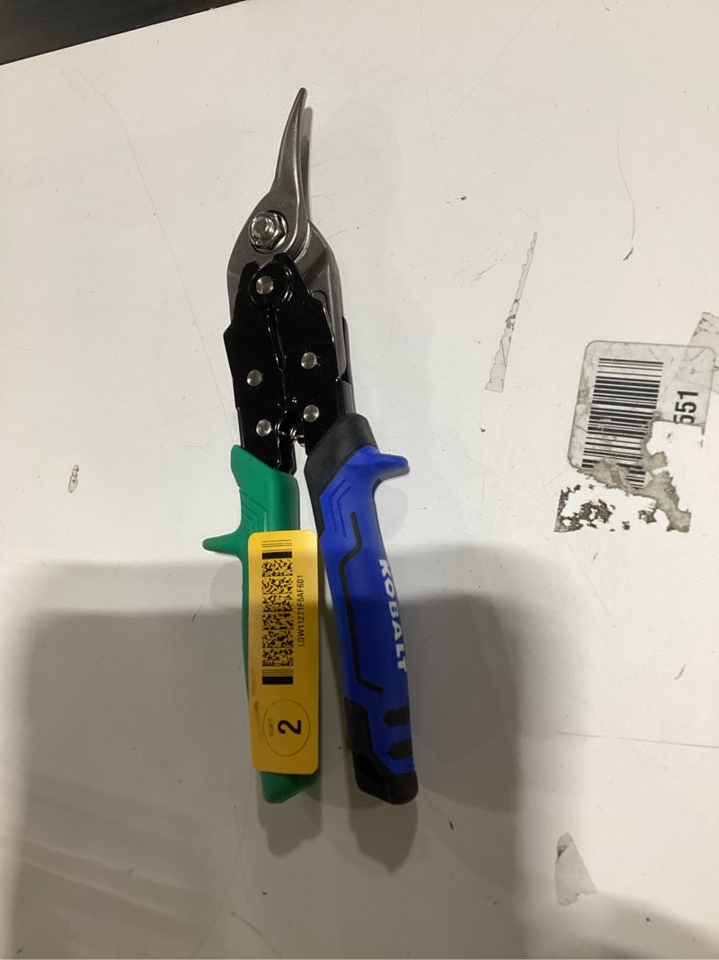 Condition photo showing Good Condition for kobalt 60crv right cut snips
