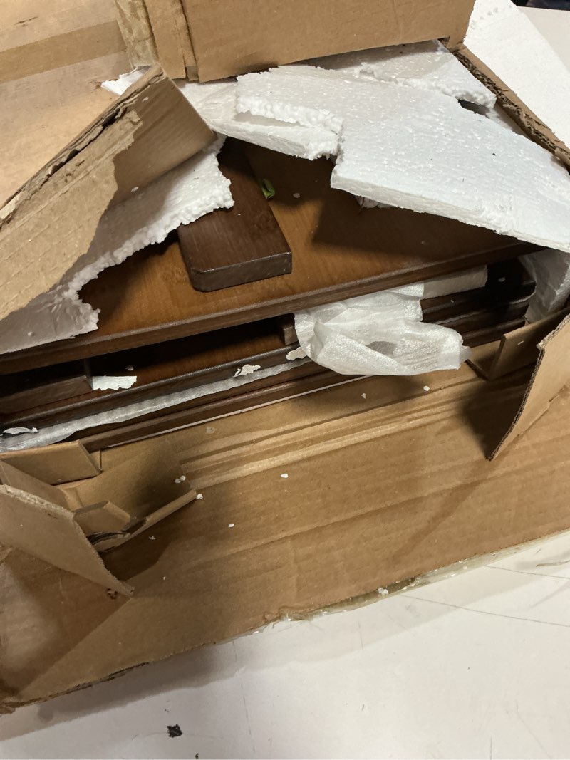 Condition photo showing Good Condition for Wire Shelf Covers, Bamboo Wire Rack Covers for Pantry, Closet (4pcs, 30" W x 12" D) 30"W x 12"D 4