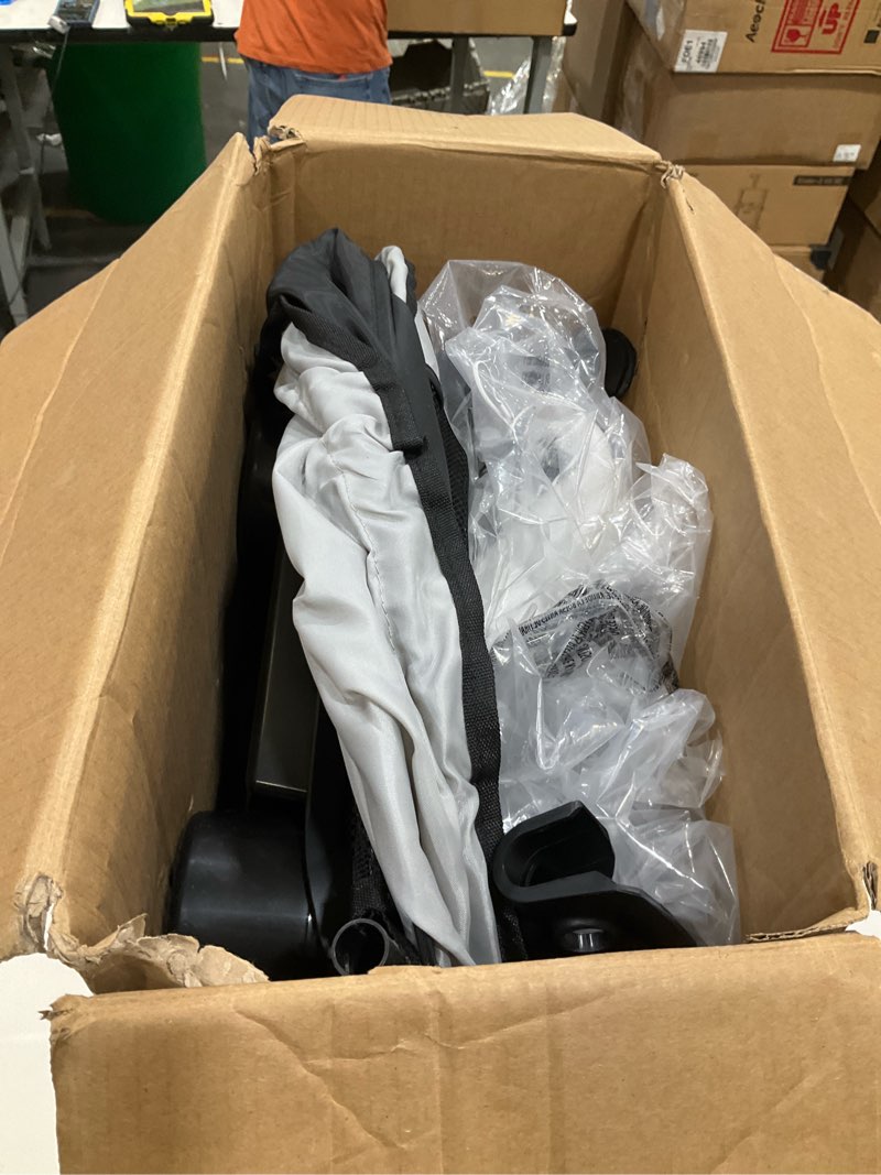 Condition photo showing Good Condition for kolcraft cloud plus lightweight umbrella stroller for toddlers with reclining seat, large storage basket, canopy, infant & parent trays, compact fold for summer travel, durable frame, slate gray slate gray (wheel color may vary)