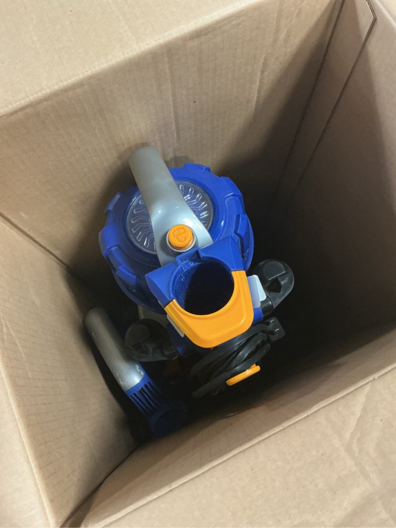 Condition photo showing As Is for Eureka Lightweight Powerful Upright Vacuum Cleaner for Carpet and Hard Floor, PowerSpeed, New Model,Blue,black/New Model