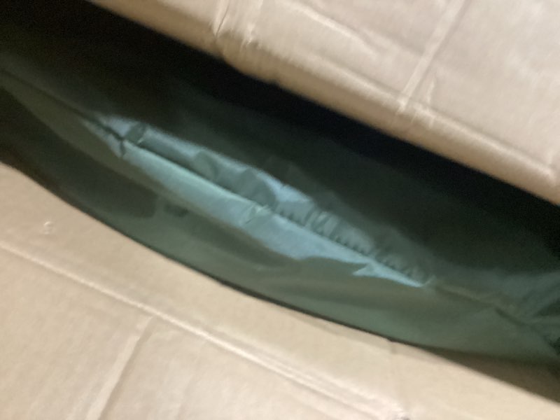 Condition photo showing New/Like New for arcticsea thickened pvc sports tent - all-weather shelter pod for 3-4 person, pop-up shelter, instant setup, removable top & sealed floor for outdoor events, soccer, rugby (green)