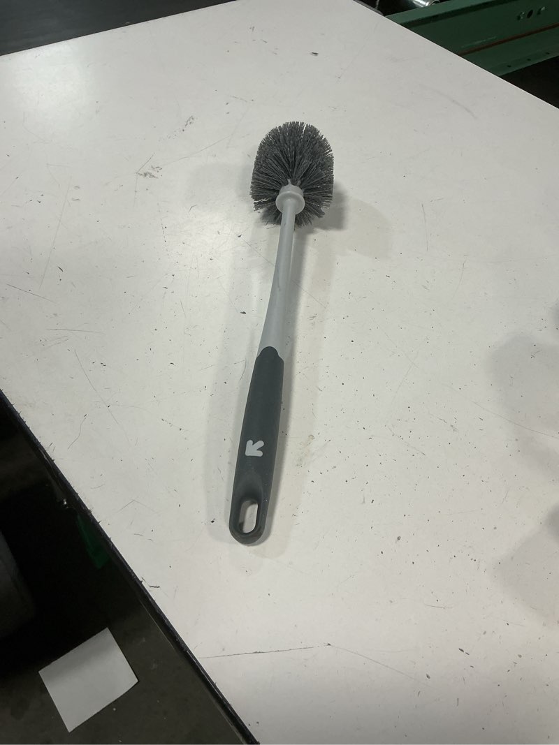 Condition photo showing As Is for toilet brush