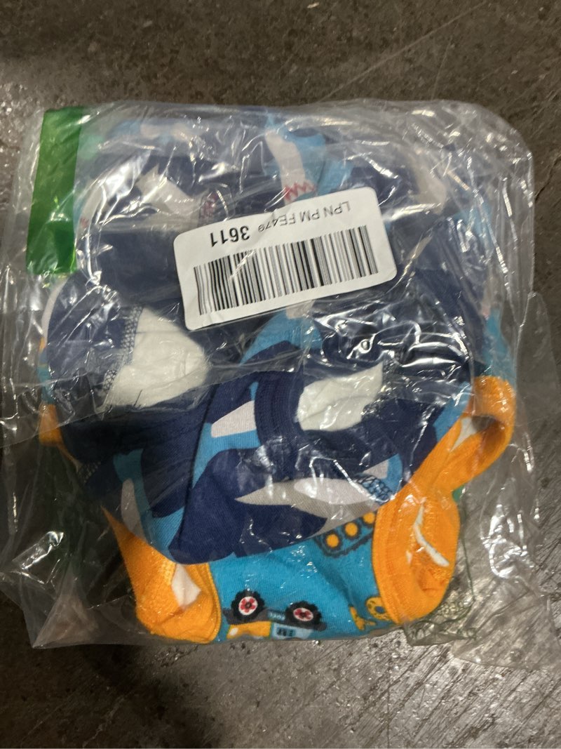 Condition photo showing New/Like New for moomoo baby cotton potty training underwear 4 packs absorbent training pants for boys 3t blue 3t