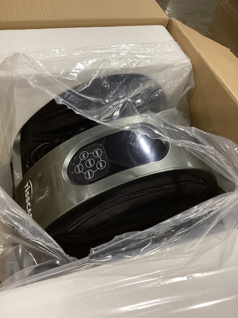 Condition photo showing As Is for TISSCARE Shiatsu Foot Massager with Heat, FSA Eligible HSA Foot Massager for Plantar Fasciitis, Neuropathy, Circulation and Pain Relief, Massage Feet at Home/Office, Gift for Men and Women