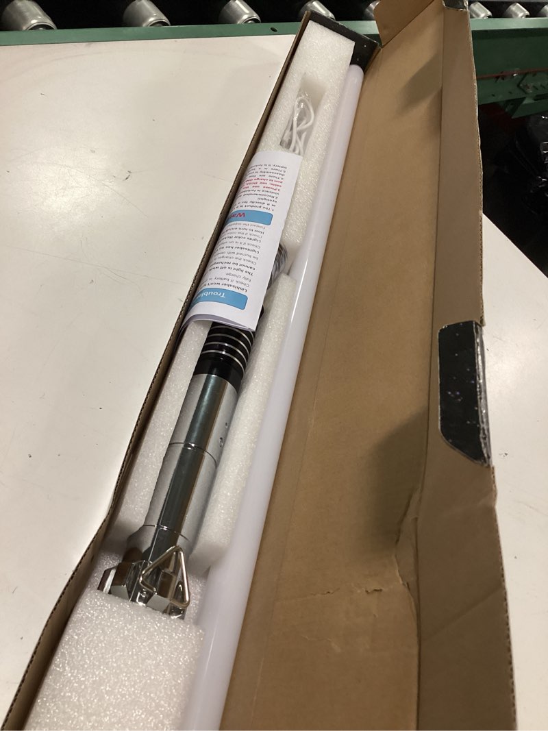 Condition photo showing Good Condition for Lightsaber,Metal Dueling Light Saber, Smooth Gesture Swing,USB Rechargeable Lightsabers with 18 Set Sound Effects with 19 Colors Change,Light Saber Sword Toy?Luke?