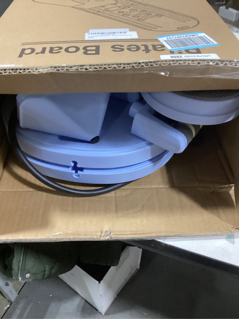 Condition photo showing Good Condition for Pilates Board, Newest Multi-Purpose Portable Pilates Reformer Machine for Home, Foldable at Home Pilates Kit, Pilates Board for Home Workout Fitness Exercise, Abs, Pilates Equipment Light Blue