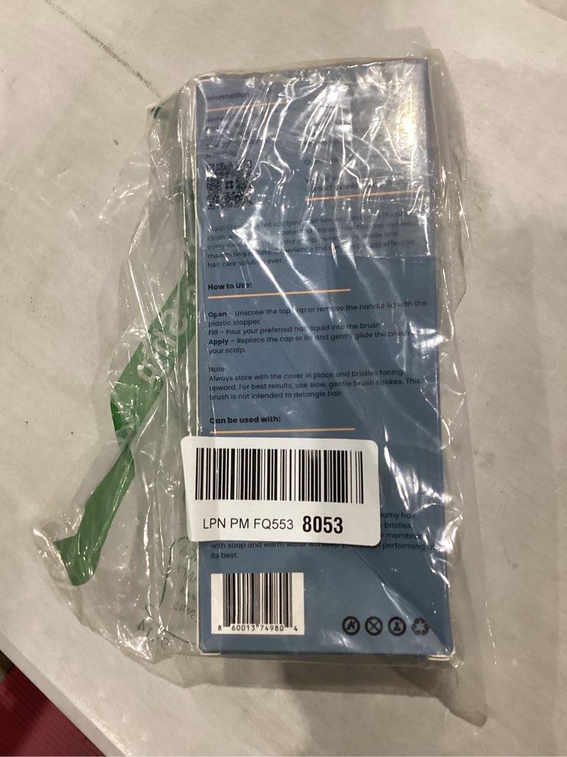 Condition photo showing Good Condition for Massager Hair Growth Oil Applicator For Men And Women - Easy, Mess-Free, Precise Control Bask And Lather Scalp Stimulator For Adults - Promotes Clean, Healthy Hair Growth