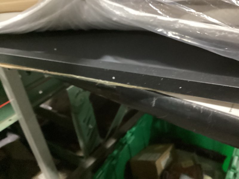 Condition photo showing Good Condition for delma arched bathroom mirror, 24"x36" wall mounted vanity mirror for bedroom, living room and entryway, black black 36"l x 24"w