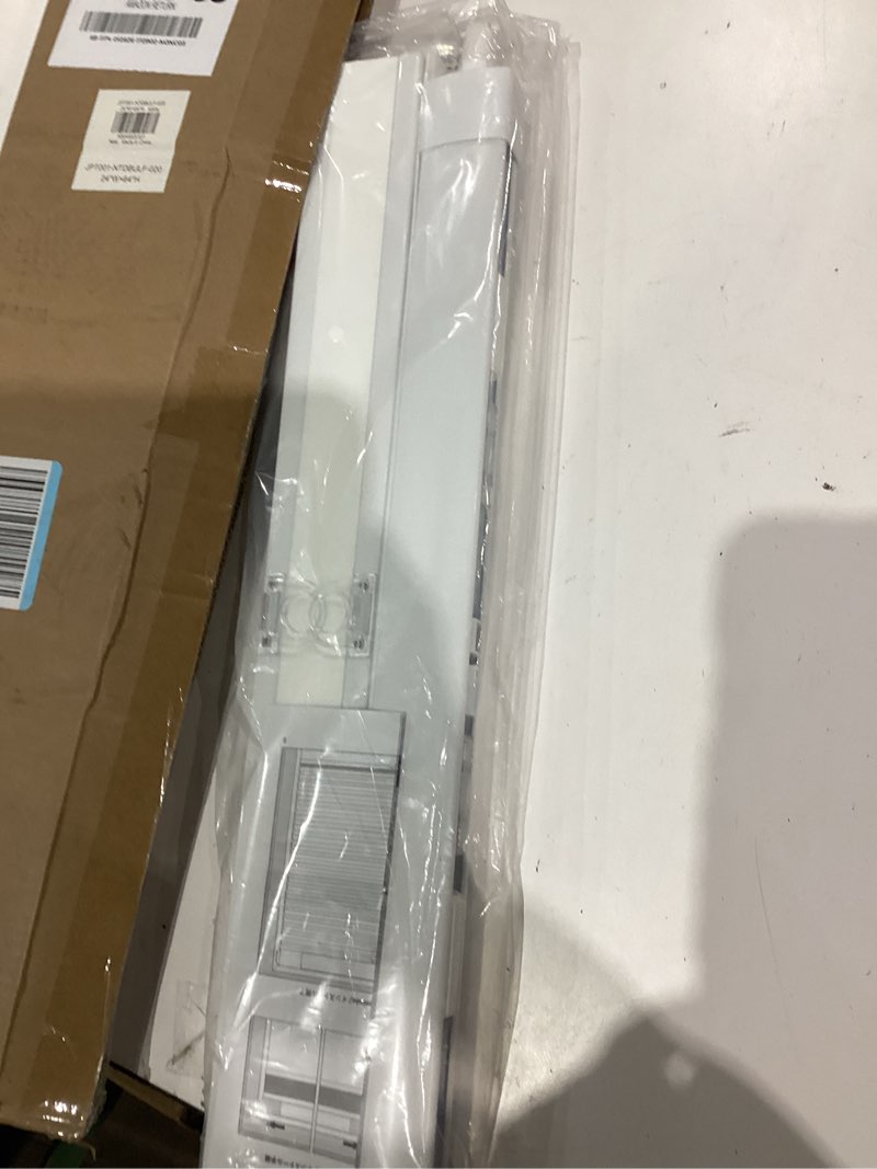 Condition photo showing New/Like New for LazBlinds No Tools No Drill Cordless Cellular Shades, Top Down Bottom Up (TDBU) Honeycomb Shades for Home, Light Filtering Thermal Insulation Blinds for Windows, 24" W x 64" H, White Light Filtering - White 24" W x 64" H