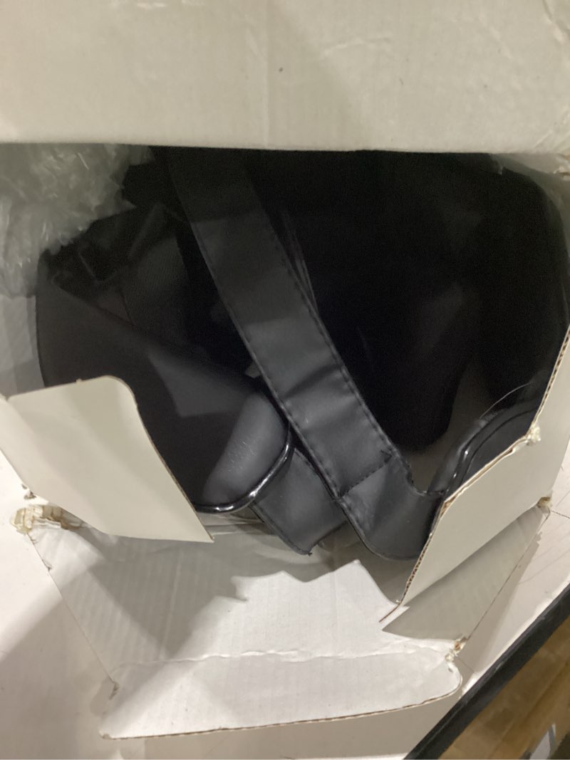 Condition photo showing As Is for not tested shiatsu neck and back massager, shoulder massager for pain relief deep tissue, cordless 4d deep tissue kneading massage pillow with heat for neck, back, legs, massager gifts for men women black