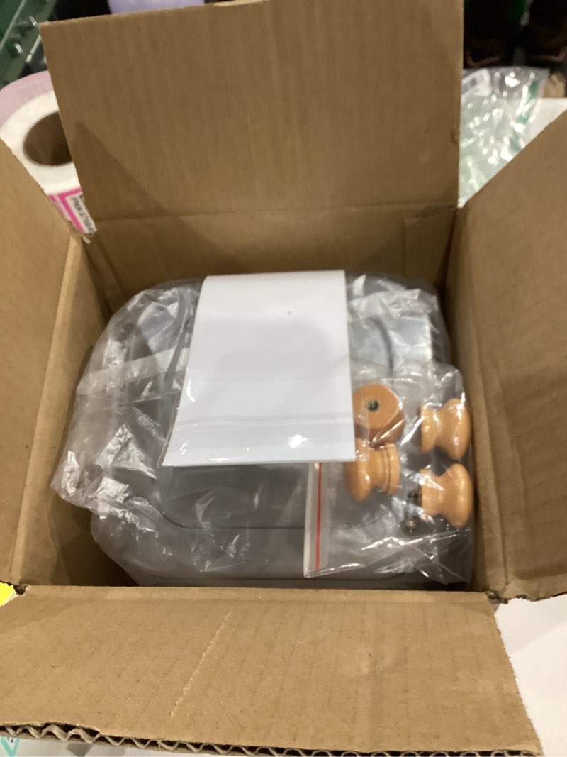 Condition photo showing Good Condition for 4 Pack Clear Laundry Pod Container, Laundry Room Organization Containers with Wooden Lids & Labels - Large Detergent Powder Storage for Room Organization, Scent Booster Holder