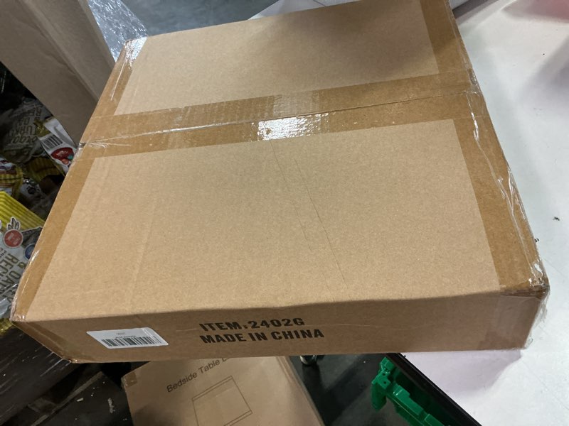 Condition photo showing New/Like New for Decorative Tray for Coffee Table, Living Room, Side Table, 11" Gray Round Concrete Home Decor Serving Trays for Accent Table, Console Table Gray 11"L x 11"W x 1.5"H