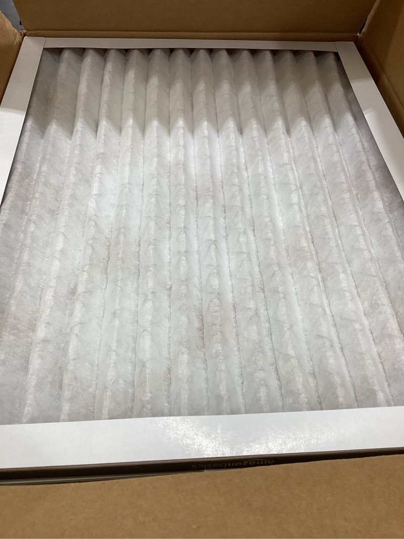 Condition photo showing Good Condition for Amazon Basics Merv 5 AC Furnace Air Filter 16x20x1 inches, Pack of 6 (Actual size: 15.75" x 19.75" x 0.75") 16x20x1 Merv 5