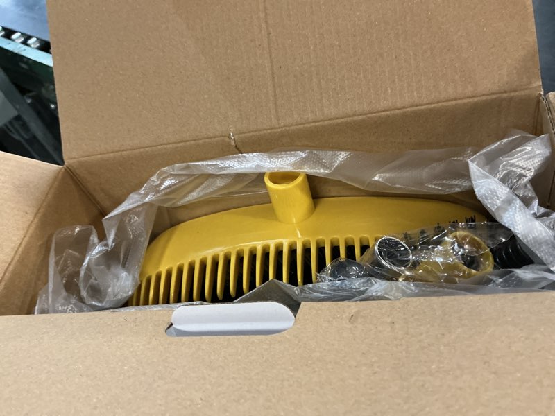 Condition photo showing Good Condition for bimzuc upgrade 51.2'' broom and dustpan set,self-cleaning with dustpan teeth,broom and dust pan combo-blue