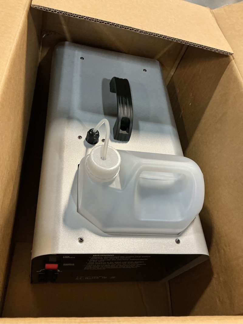 Condition photo showing As Is for UPGREY 1500W Snow Machine for Outdoors and Indoors, Fake Snow Maker for Party with Remote Controller and Handle