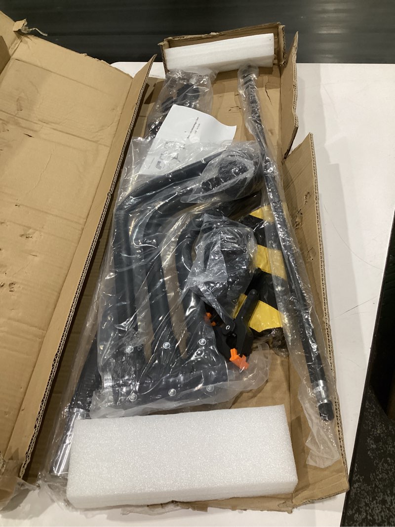 Condition photo showing Good Condition for sh c stand with boom arm, heavy duty photography light stand, 6.8ft/210cm stainless steel c-stand kit with sandbag, 2.8ft/87cm boom for studio softbox and reflector, black 6.8ft/210cm c-stand black
